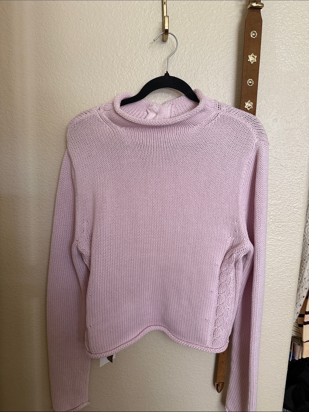 Rollneck™ reversible cardigan